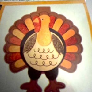 Turkey Thanksgiving Fun Craft Foam Kit